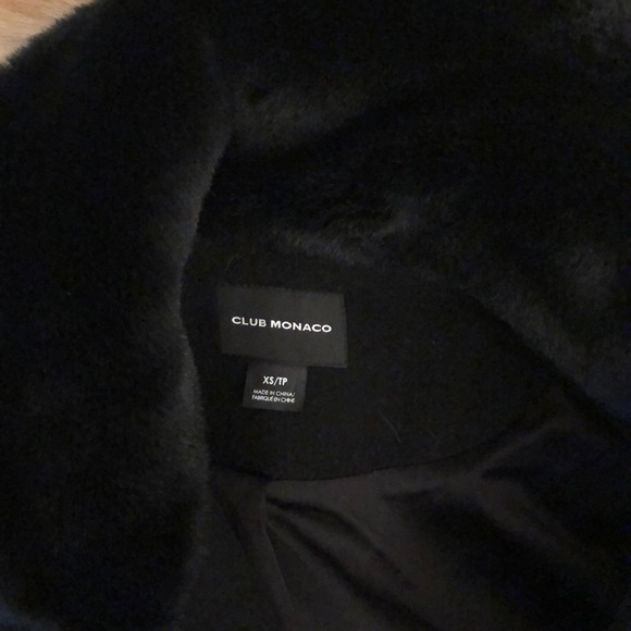 Club Monaco Rocio Wool Blend Coat - Picture 5 of 5